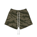 Tiger Splatter Fleece Shorts